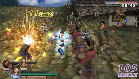 PSP版『無双OROCHI 魔王再臨』のゲームシステムをチェック！