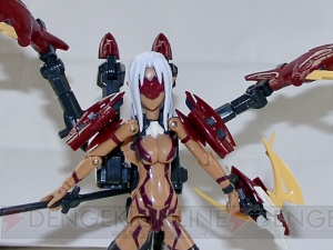 今回はちょっと悪役風味!? 間垣氏デザインの美少女フィギュア「武装神姫」10弾