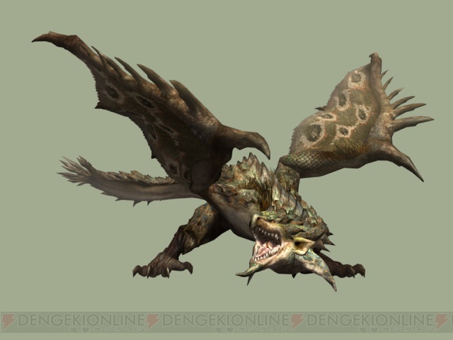 新デザインの雌火竜リオレイアが『MH3（tri-）』に降り立つ！