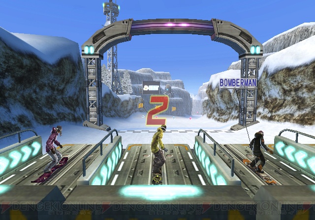 雪上でライバルを出し抜け！ Wiiウェア『Board Warriors』