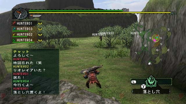 狩友と一緒にクエストに挑む！ 『モンスターハンターG』ネットワークモード情報