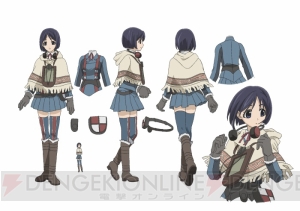 TVA『戦場のヴァルキュリア』イサラやセルベリアたち3人の設定画が到着!!