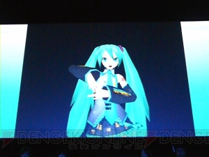 39の新情報が飛び出した！ PSP『初音ミク』ステージの模様をレポート！