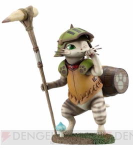 リアルでかわいいオトモアイルーのフィギュア2種が登場 電撃オンライン