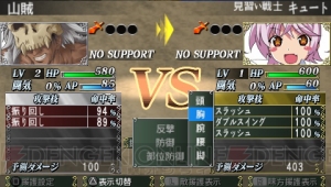 危ない部位を守れ！ 『クイーンズブレイド スパイラルカオス』戦闘システム