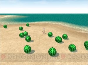 『マビノギ』夏休みイベント第3弾は浜辺でスイカ割り！ 新水着もゲット!?