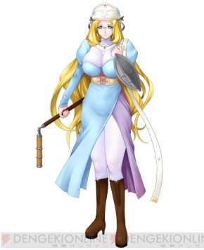 クイーンズブレイド スパイラルカオス 美闘士屈指の巨乳キャラなど紹介 電撃オンライン