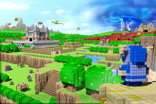 ドット絵がそのまま3Dに!? 冗談のようで本気のRPG『3Dドットゲームヒーローズ』