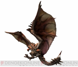 『MH3（tri-）』の大地に天空の王者・リオレウスが降り立つ！