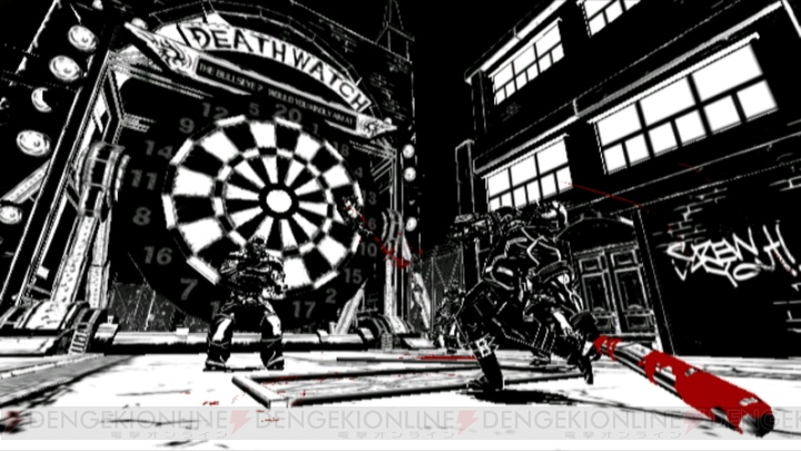 白黒世界を“血の赤”で染めろ！ 『MADWORLD』海外から逆上陸
