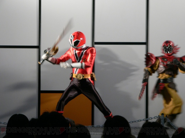 一筆奏上！　侍戦隊シンケンジャー!!　東京ゲームショウの会場に参る!!!