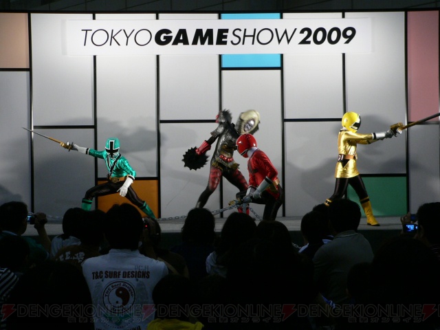 一筆奏上！　侍戦隊シンケンジャー!!　東京ゲームショウの会場に参る!!!
