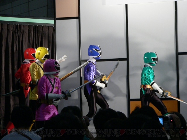 一筆奏上！　侍戦隊シンケンジャー!!　東京ゲームショウの会場に参る!!!