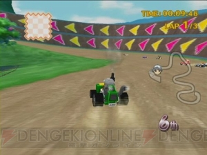 4人で楽しくレーシング！ Wiiウェア『おきらくカートWii』配信
