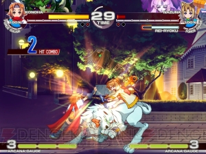 聖霊事変のエキスパートとすっごい転校生の姿が！ 『アルカナハート3』新情報