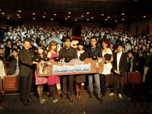 ナゾがないのが素晴らしい！ 映画『レイトン教授と永遠の歌姫』舞台あいさつレポ