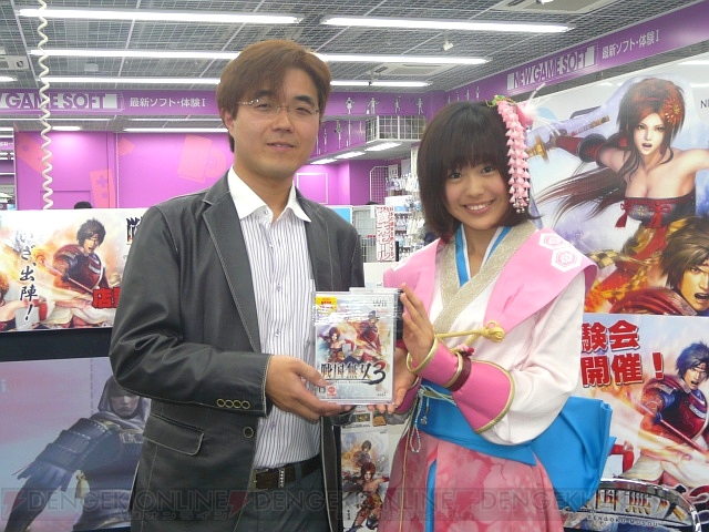 戦国無双3 に毛利元就参戦 開発秘話やオマケ情報も出た発売記念イベント 電撃オンライン