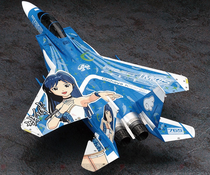 『ACE6』アイマス機、これが1/72版・F-15E千早＆F-14Dあずさの完成見本だ！