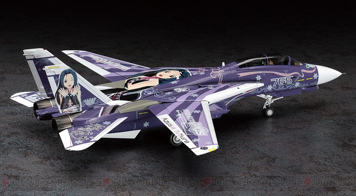 『ACE6』アイマス機、これが1/72版・F-15E千早＆F-14Dあずさの完成見本だ！