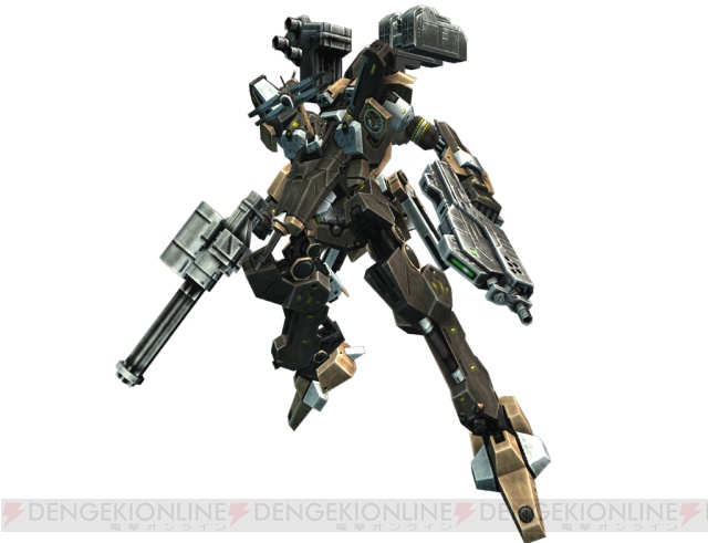 PSP版『アーマード・コア ラストレイヴン』の復刻パーツを紹介