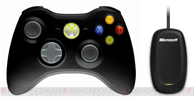 Xbox 360用ワイヤレス機器をPC対応に！ アダプター付き新製品