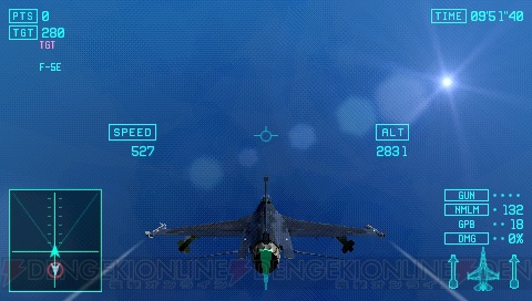 『エースコンバットX2』マルチプレイの東京上空ミッションを紹介