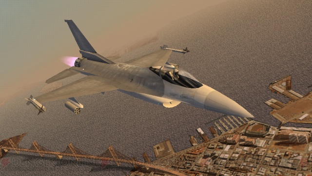 『エースコンバットX2』マルチプレイの東京上空ミッションを紹介