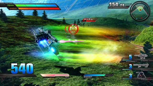 『機動戦士ガンダム EXTREME VS.』に『00』の2機体が登場！ 新システムも公開