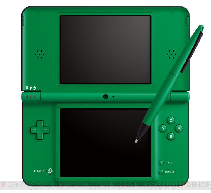 DSi LLにブルー、イエロー、グリーンの3色追加！ DSシリーズは19日に価格改定