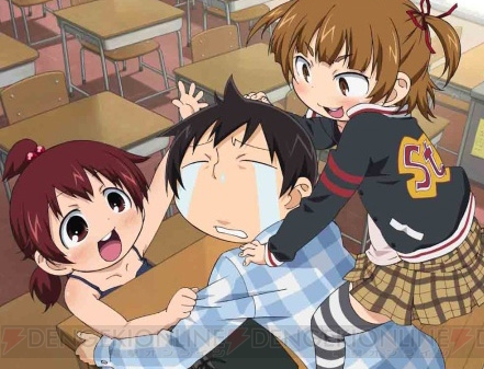 破天荒な三つ子ギャグが炸裂 Tvアニメ みつどもえ は7月よりスタート 電撃オンライン