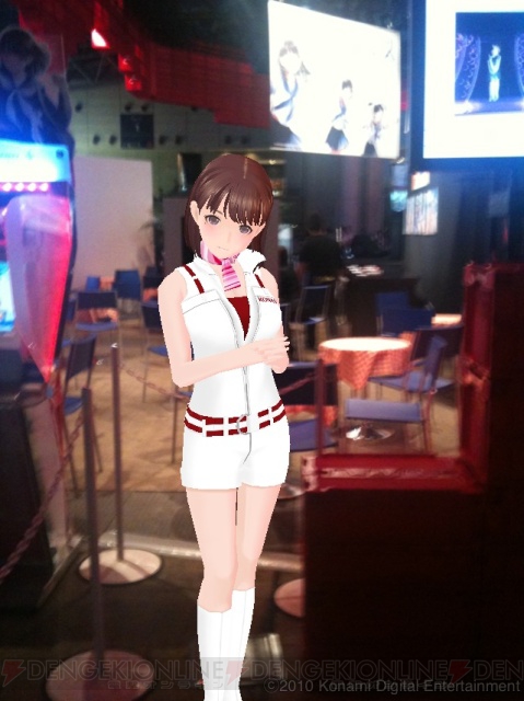 隠し玉は“彼女に触れる”『ラブプラス』のメダルゲーム！ KONAMIブースをレポ