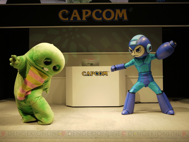 ガチャピンとのコラボキャラが発表！ 『メガマン ユニバース』ステージイベント