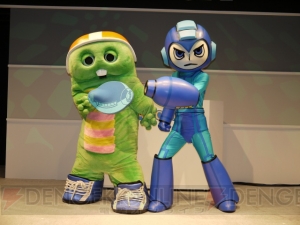 ガチャピンとのコラボキャラが発表！ 『メガマン ユニバース』ステージイベント
