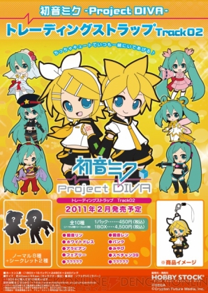 “初音ミク-Project DIVA- トレーディングストラップ Track02”