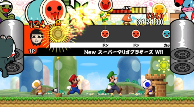 ゲストキャラクターにマリオが登場！ 『太鼓の達人Wii』最新作新情報 - 電撃オンライン
