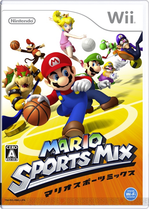 マリオの仲間たちと遊ぶ4つのスポーツ Mario Sports Mix 電撃オンライン