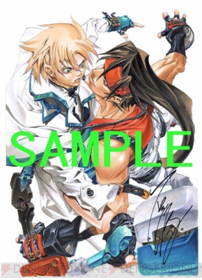 ギルティギア と ブレイブルー の複製原画が先行発売 電撃オンライン