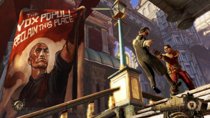 注目作『BioShock Infinite』、空中都市へ舞台を移して活劇が展開