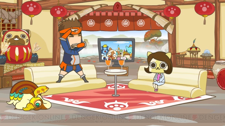 モンハン日記ぎりぎりアイルー村g のキャストコメントを掲載 電撃オンライン