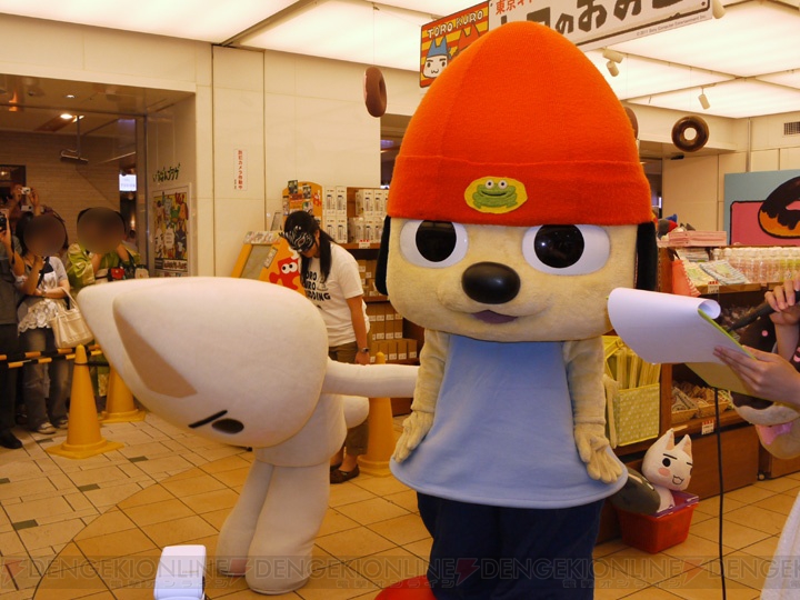次はパラッパとコラボですニャ？ トロのおみせオープニングイベントに生トロ登場