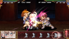 PSP『クイーンズゲイト スパイラルカオス』画面写真