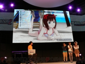 PS3『アイドルマスター2』紹介ステージで長谷川さん、浅倉さん、沼倉さんがグラビア撮影に挑戦!?　竜宮小町の新曲も披露！