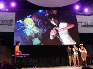 PS3『アイドルマスター2』紹介ステージで長谷川さん、浅倉さん、沼倉さんがグラビア撮影に挑戦!?　竜宮小町の新曲も披露！