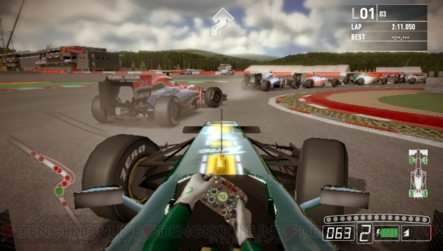 PS Vitaでも風になる！ 携帯ゲーム機の常識を大きく超えたRCG『F1 2011』をレポート!!