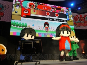 太鼓の達人』10周年記念発表会で新筐体の稼動が発表！ ゲスト・YMCKの