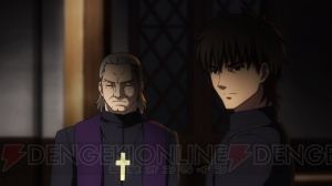 Tvアニメ Fate Zero 第3話 冬木の地 の場面写真が到着 黒スーツ姿のセイバーが登場 電撃オンライン