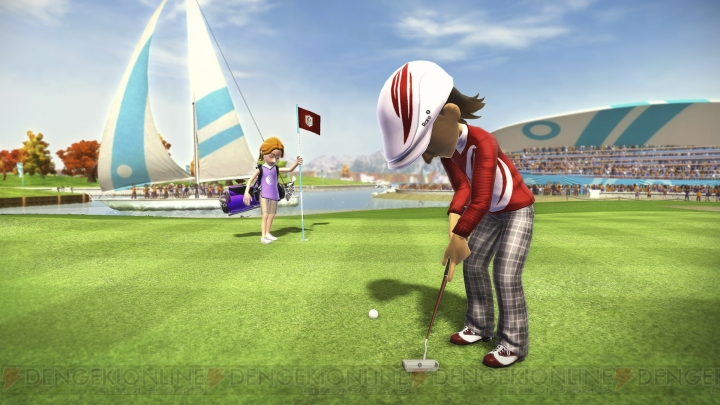 ゴルフ好きのタレント3人が思わず大絶賛！ 『Kinect スポーツ：シーズン2』イベント