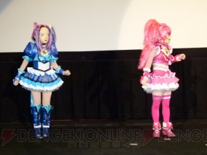 「大きなお友だちは心のミラクルライトーンで応援して」本日公開の『映画スイートプリキュア』舞台あいさつに小清水さんらプリキュア4人が勢ぞろい