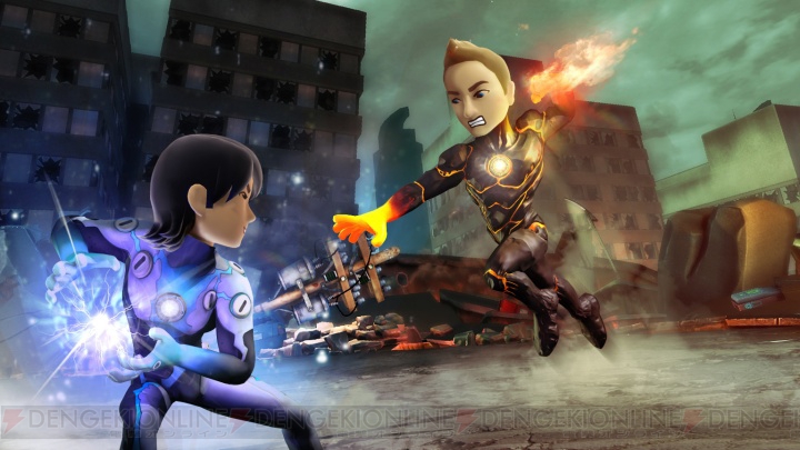 スーパーヒーローになって戦え！ Kinect専用の『パワーアップ ヒーローズ』