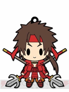 『戦国BASARA』の武将たちがデフォルメ化されてラバーストラップに！ 来年1月に登場